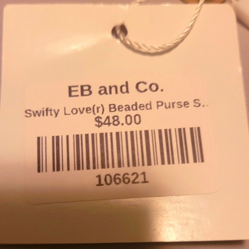 Swifty Lover Beaded Purse Strap